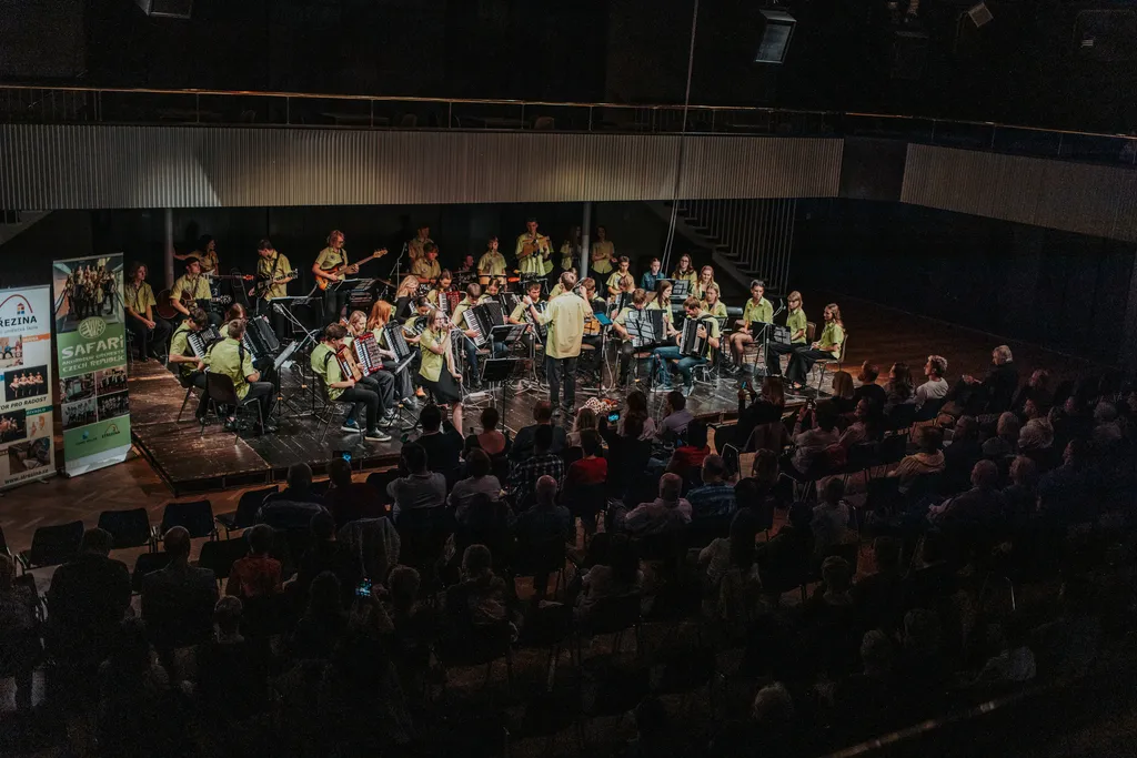 Křest alba Akordeonového orchestru Safari Volný výběh